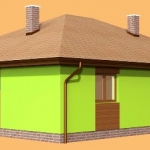 dřevostavba Bungalov 2